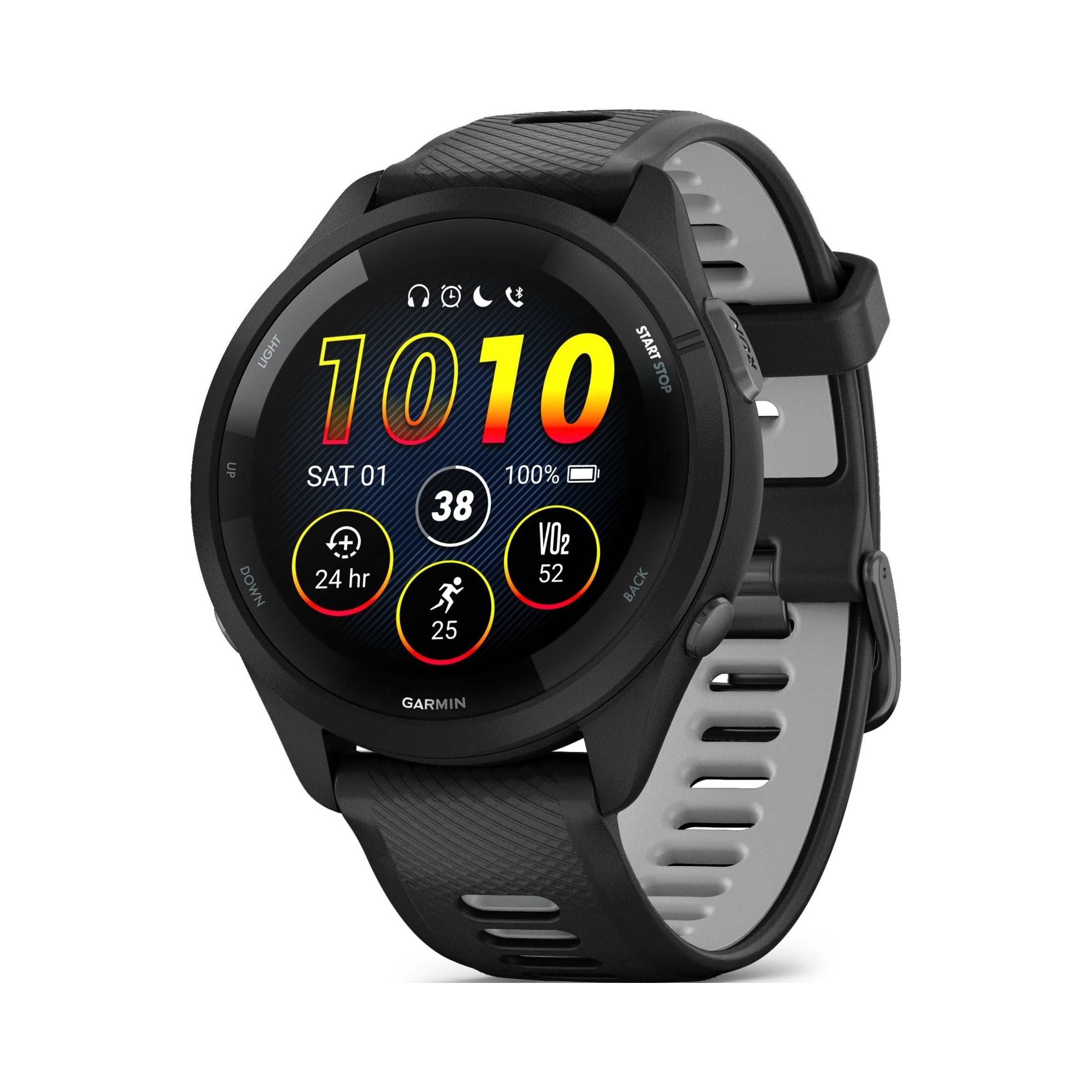 Sports Watch Smartwatch Garmin FORERUNNER 265 Black Manufacturer code HXD-8598