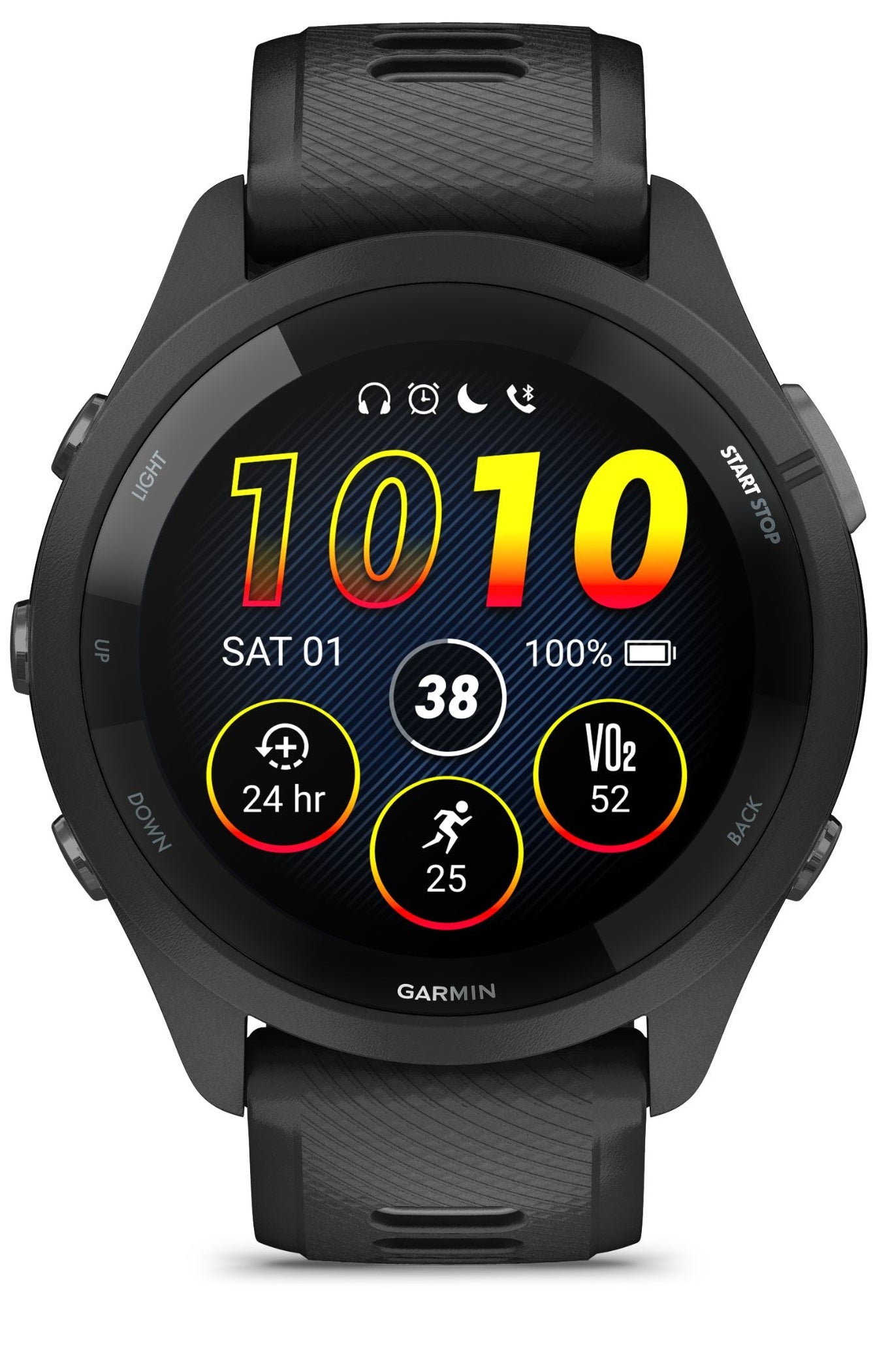 Sports Watch Smartwatch Garmin FORERUNNER 265 Black Packaging status original