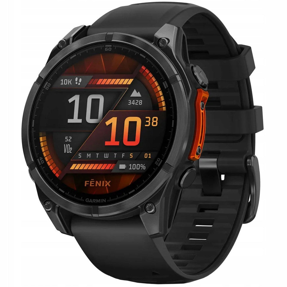 Sports Watch Smartwatch Garmin Fenix 8 AMOLED Slate grey Watch 47mm