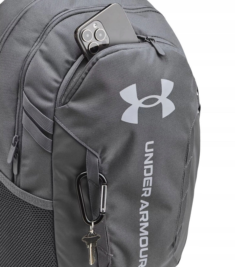 Sports backpack UNDER ARMOUR School Hustle 6.0 29L grey Manufacturer code 1384672-025