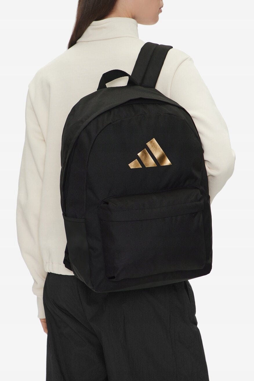 Sports backpack adidas Classic 3 Bar Logo IS7048 27L black Brand adidas