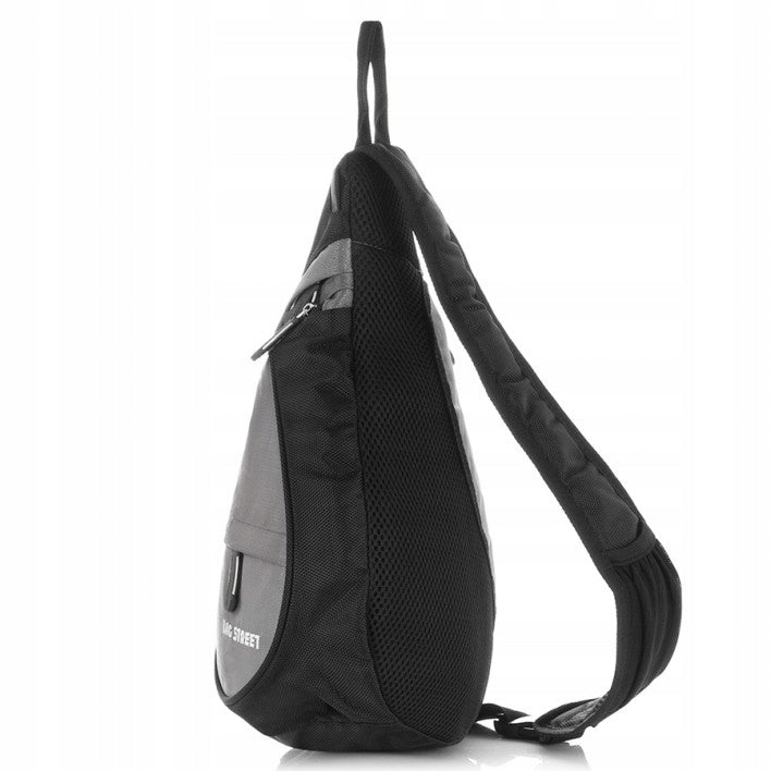 Sports backpack small for one shoulder grey urban universal backpack Brand BAG STREET