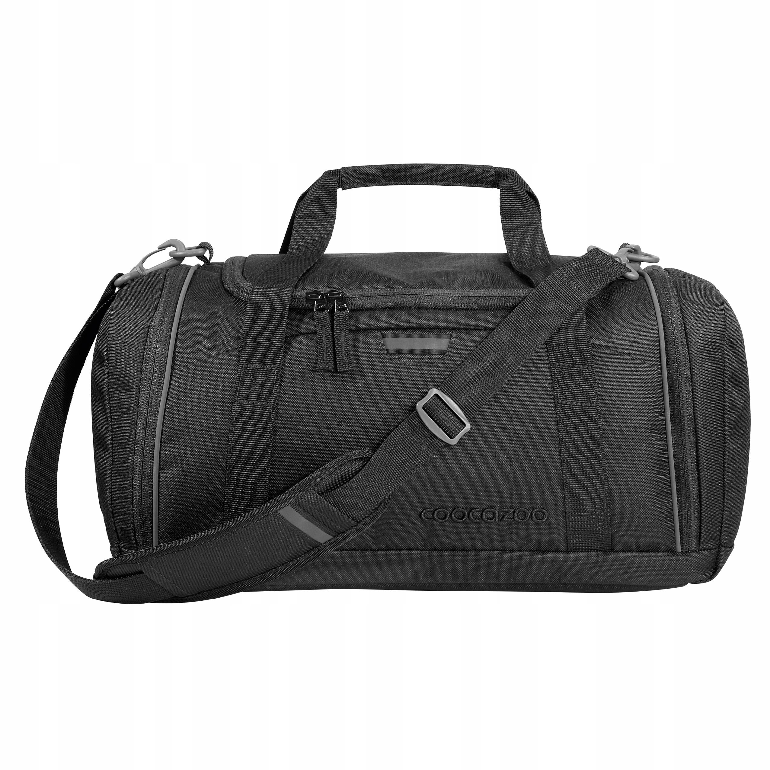 Sports bag COOCAZOO 20L for school pool 42x20x21cm Black Coal