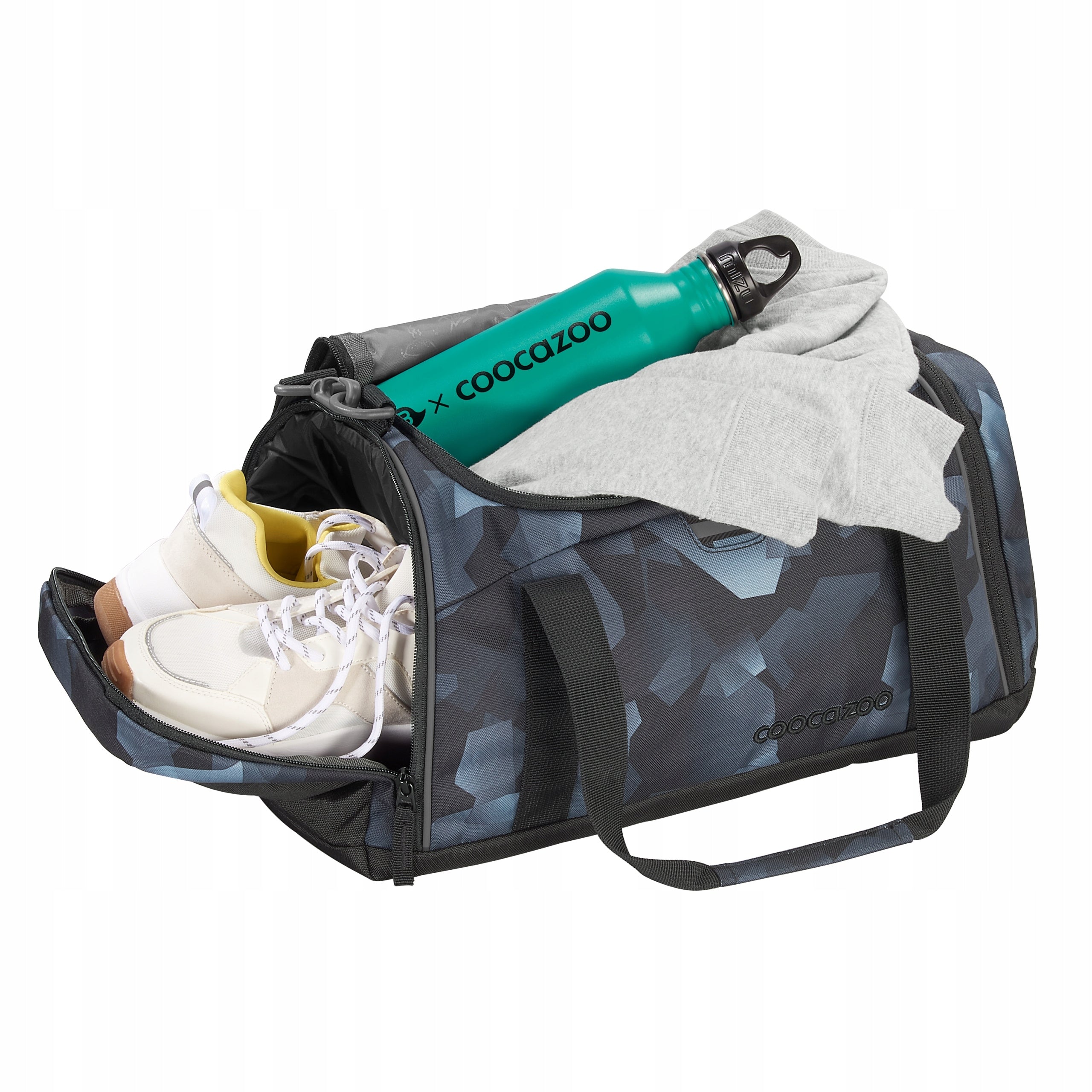 Sports bag COOCAZOO 20L for school pool 42x20x21cm Grey Rocks Packaging status original