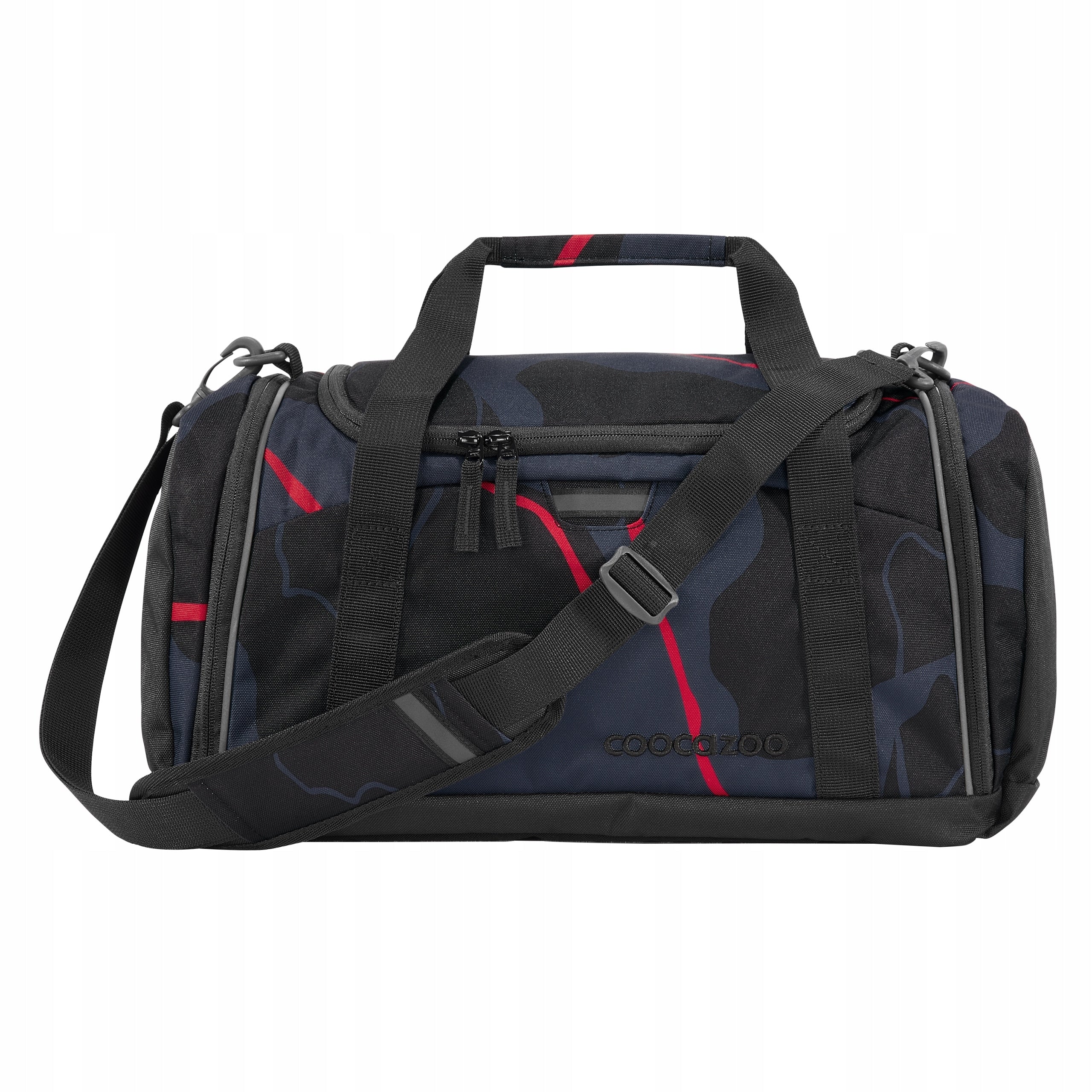 Sports bag COOCAZOO 20L for school pool 42x20x21cm Lava Lines