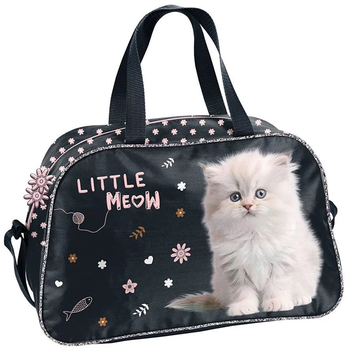 Sports bag Paso black multicolor adjustable strap