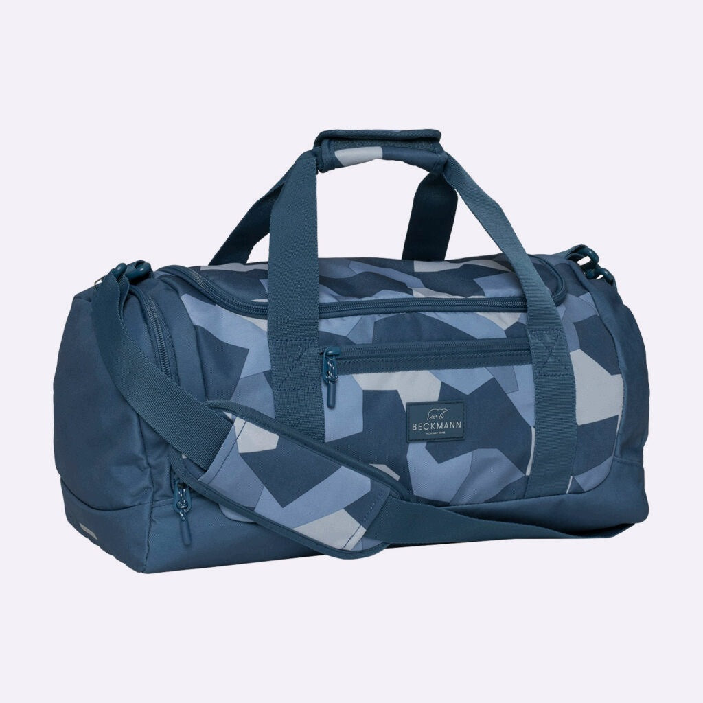 Sports bag for training, blue camouflage Brand BECKMANN