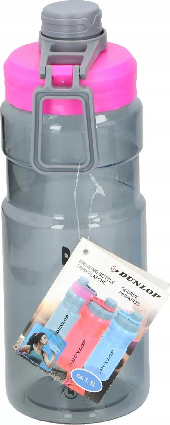 Sports bottle bicycle water bottle gym training DUNLOP 1,1L