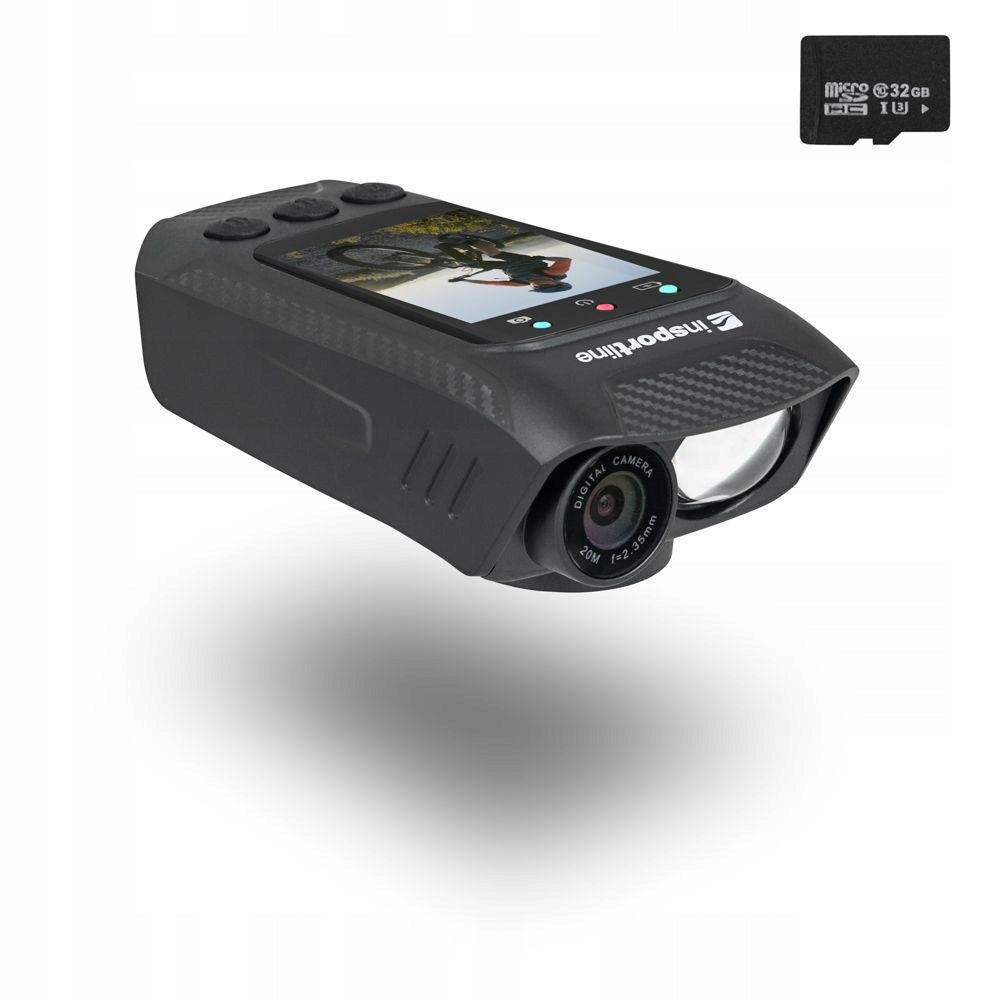 Sports camera 3in1 4K bicycle inSPORTline ActionCam Pro