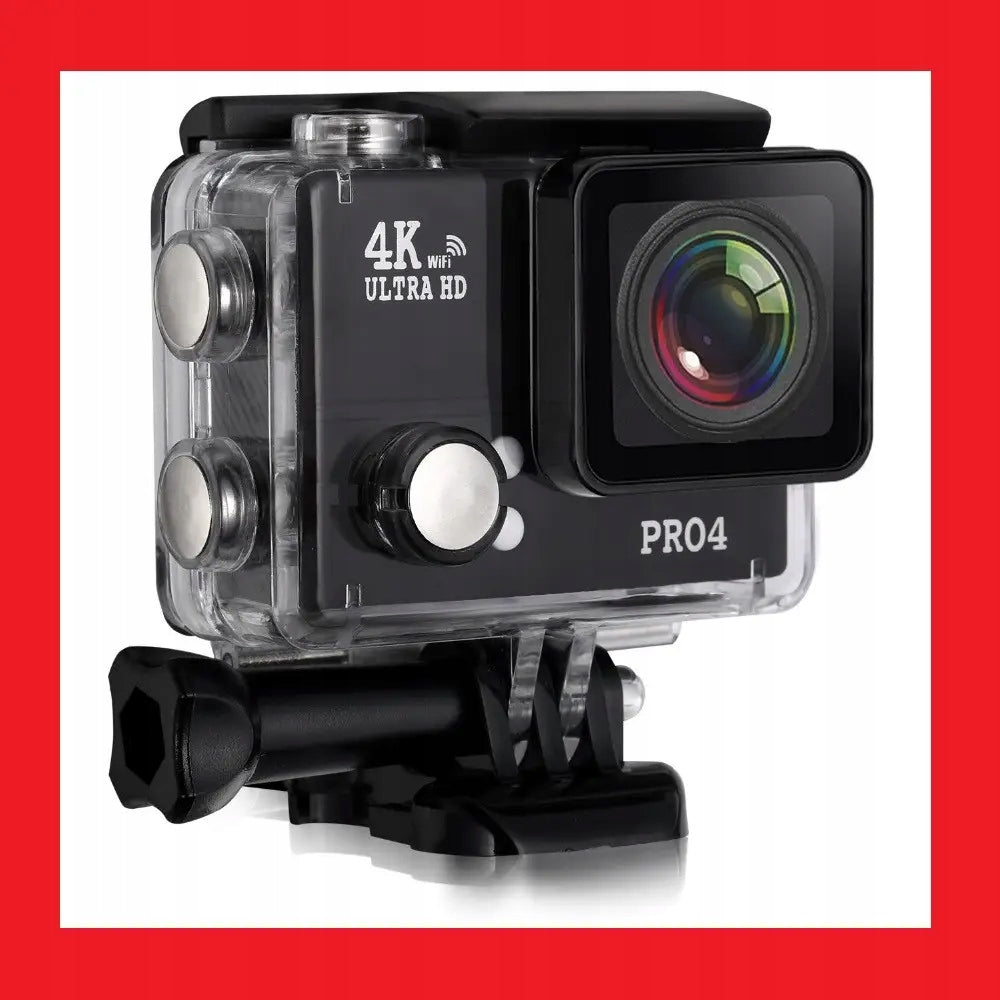 Sports camera 4K Pro4 WiFi waterproof 45m + accessories Packaging status original