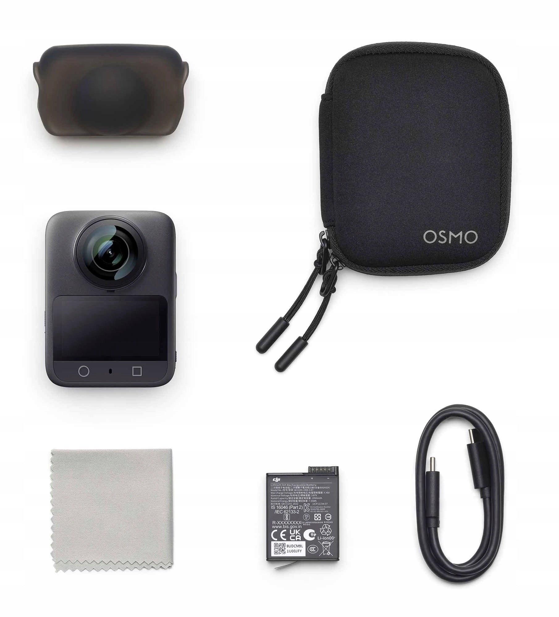 Sports camera DJI Osmo 360 Standard Combo CMOS 8K 100min 30FPS IP68