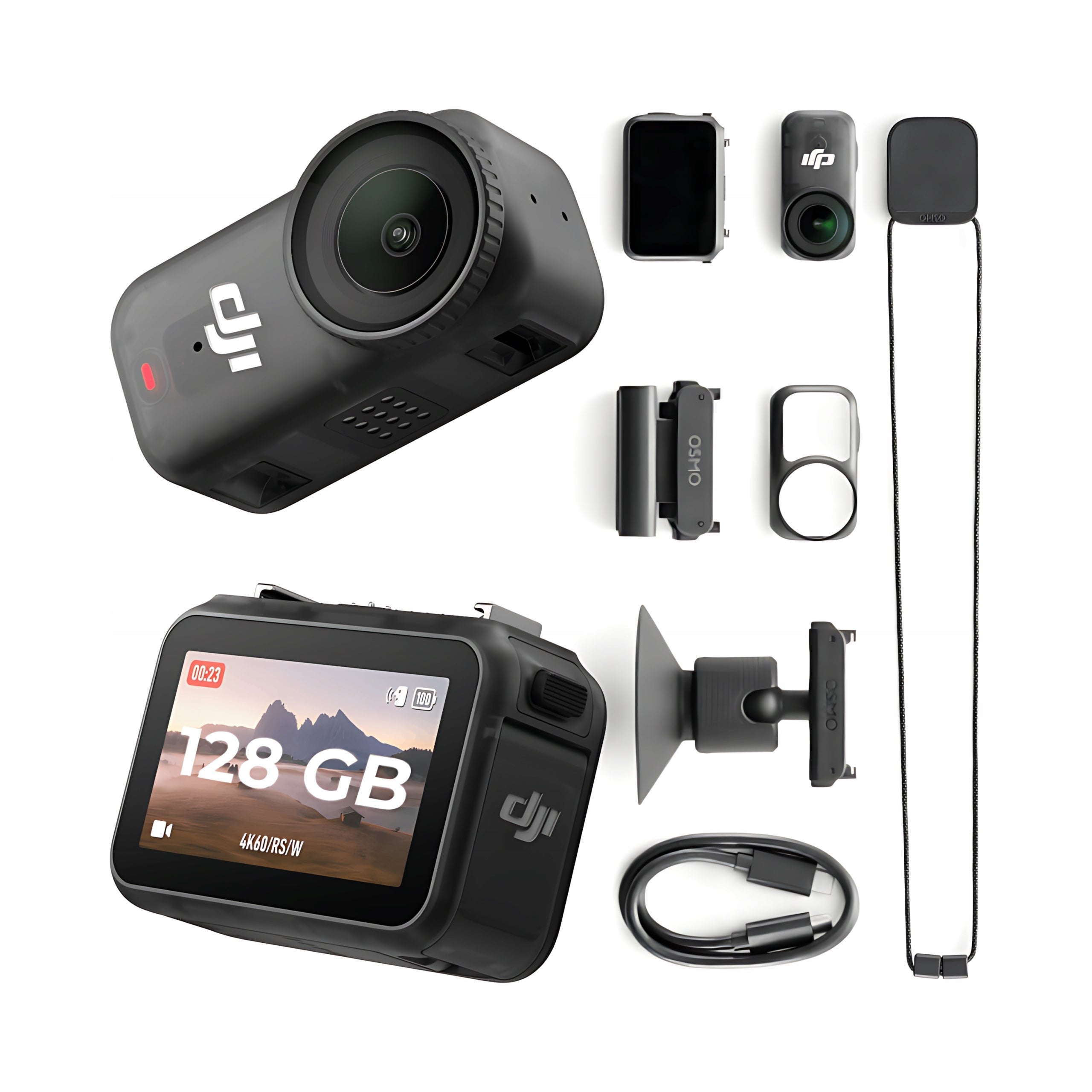 Sports camera DJI Osmo Nano Standard Combo (128GB) 4K UHD SET