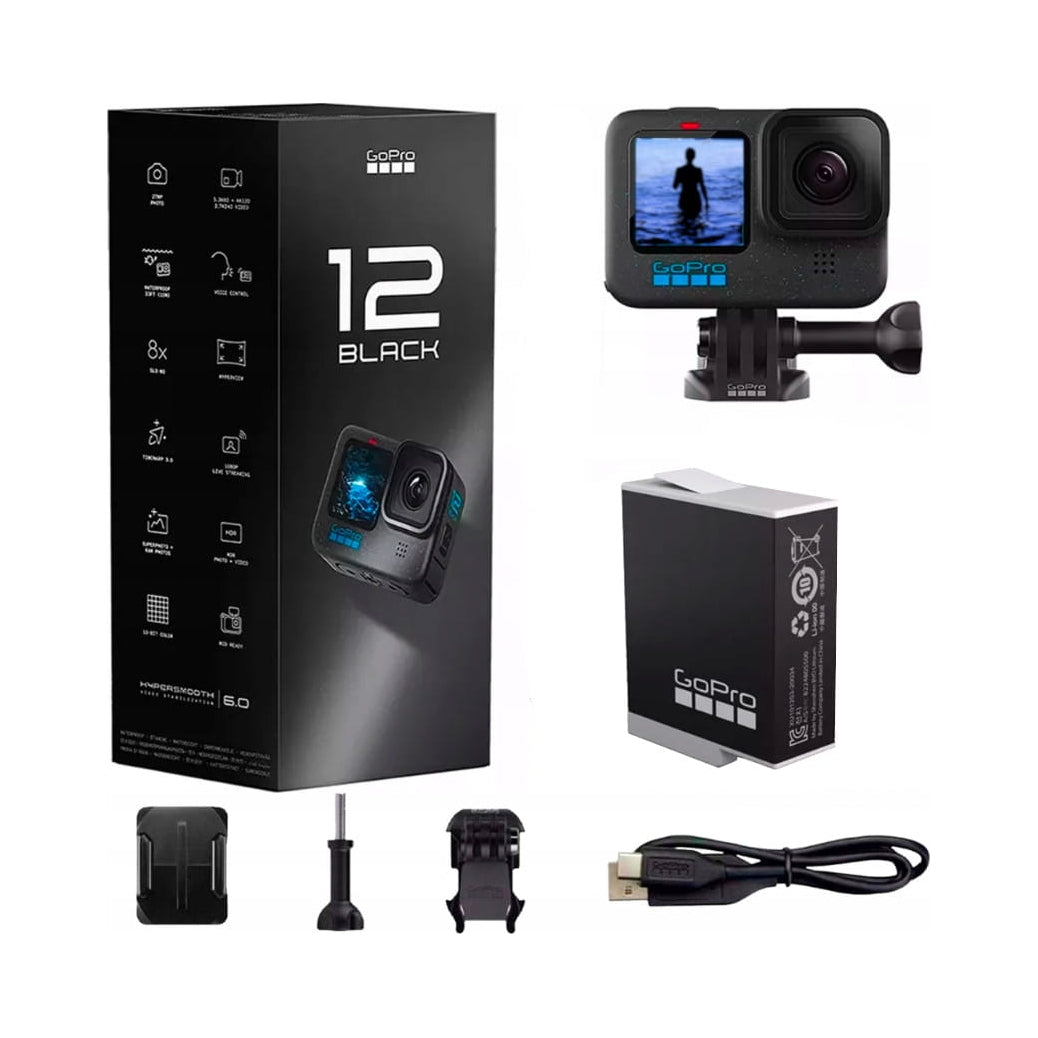 Sports camera GoPro HERO12 Black 27MP 5.3K