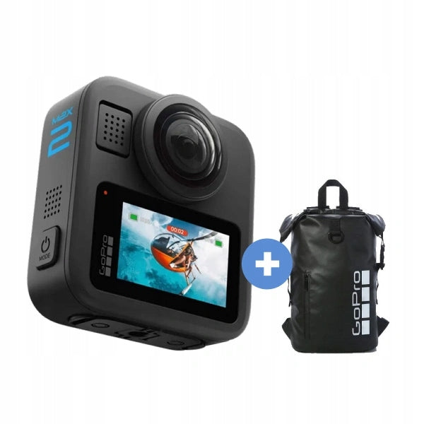Sports camera GoPro MAX2 spherical 360° 8K WI-FI Bluetooth + backpack GoPro