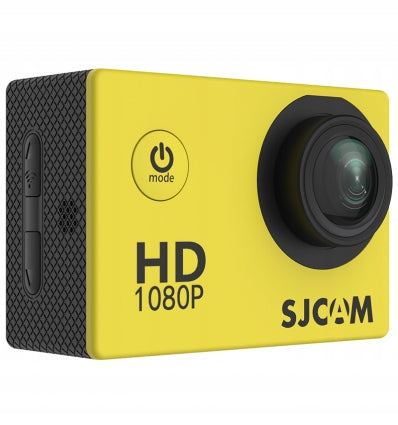 Sports camera SJCAM SJ4000 FULLHD 1080p MENU PL ORG yellow 30FPS Packaging status original