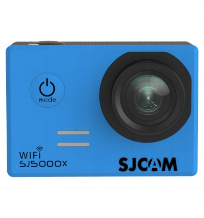 Sports camera SJCAM SJ5000X BLUE WIFI 4k UHD (carmode) + accessories Packaging status original