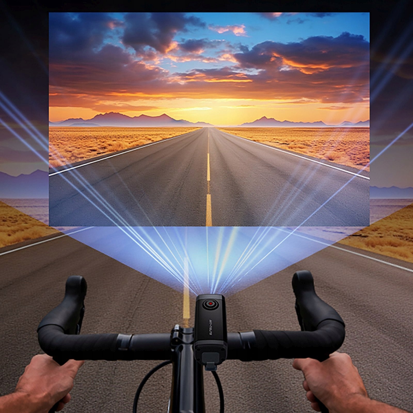 Sports camera video recorder for bicycle handlebar 710 Lite 1080P - charm Model 4570097935685