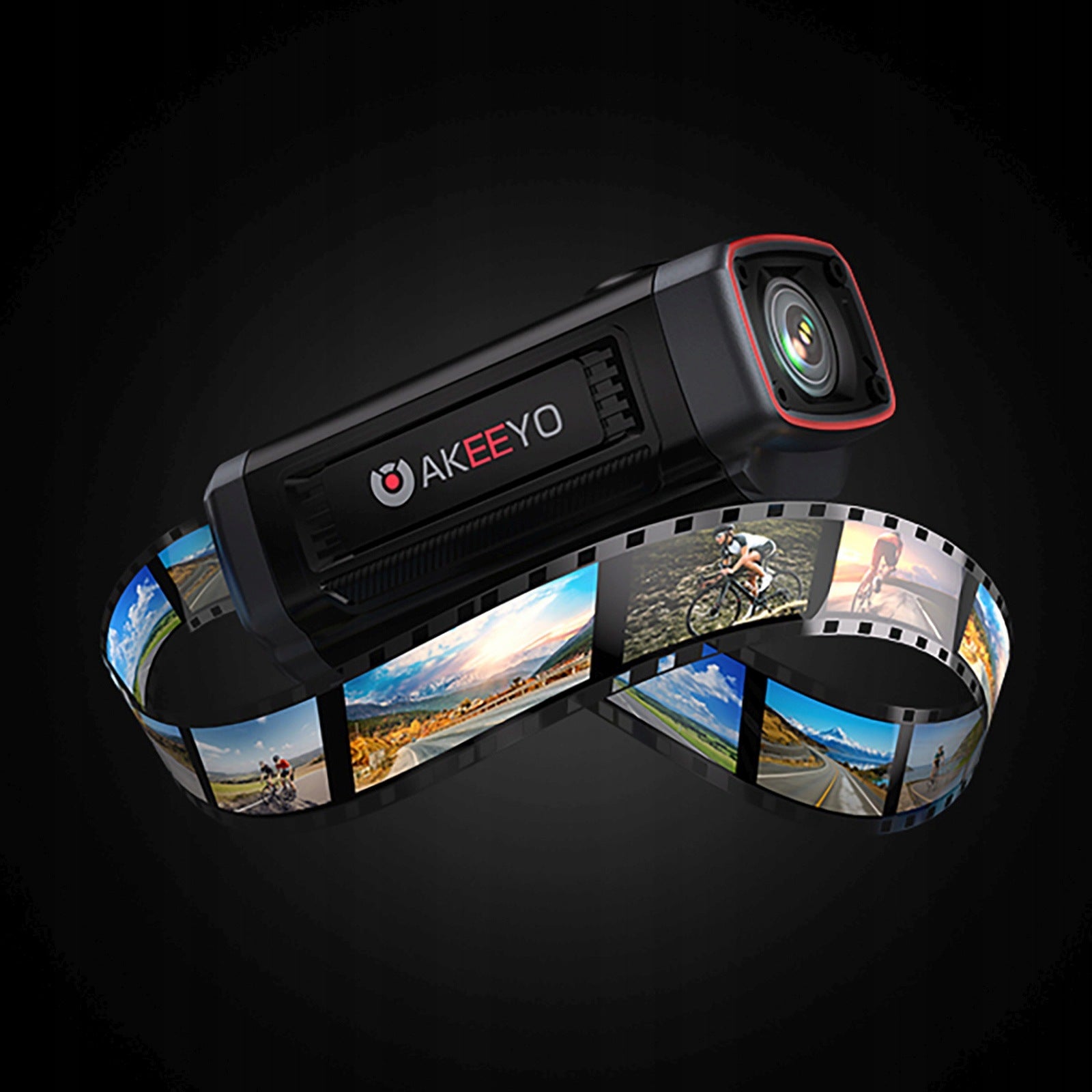 Sports camera video recorder for bicycle handlebar 710 Lite 1080P - charm