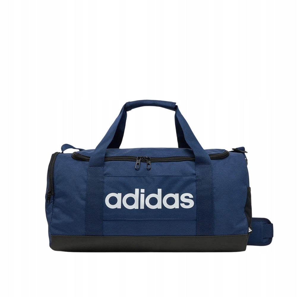 Sports shoulder bag navy blue adidas Linear Duffel IN6111 S 24l