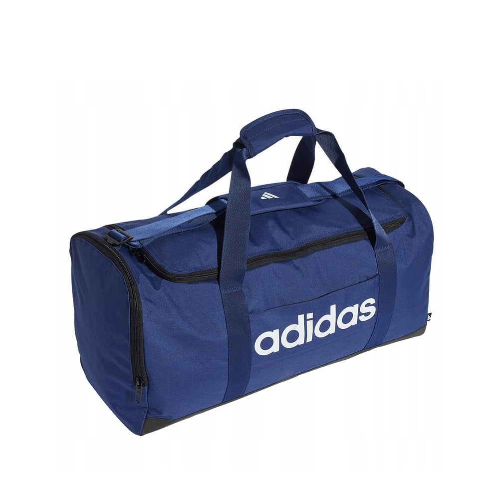 Sports shoulder bag navy blue adidas Linear Duffel IN6116 M 40l Brand adidas