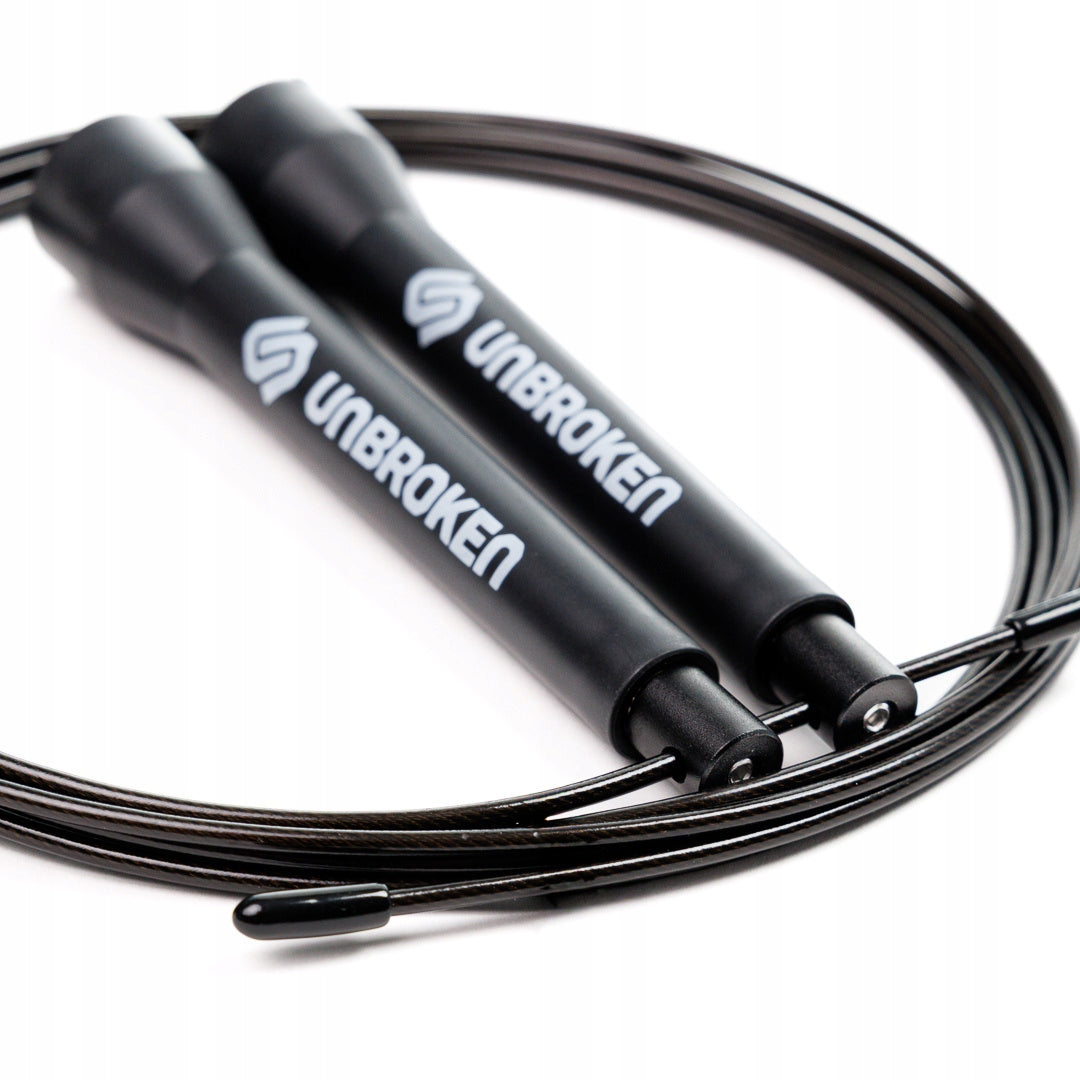 Sports training jump rope light 3m UNBROKEN SR-U0 Black Color black