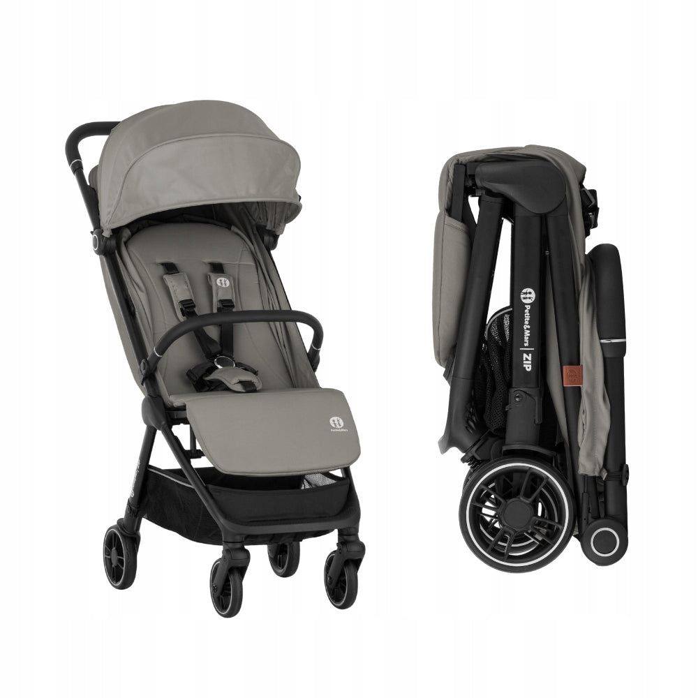 Sports trolley PETITE&MARS Zip 2026 Velvet Grey Brand Petite&Mars