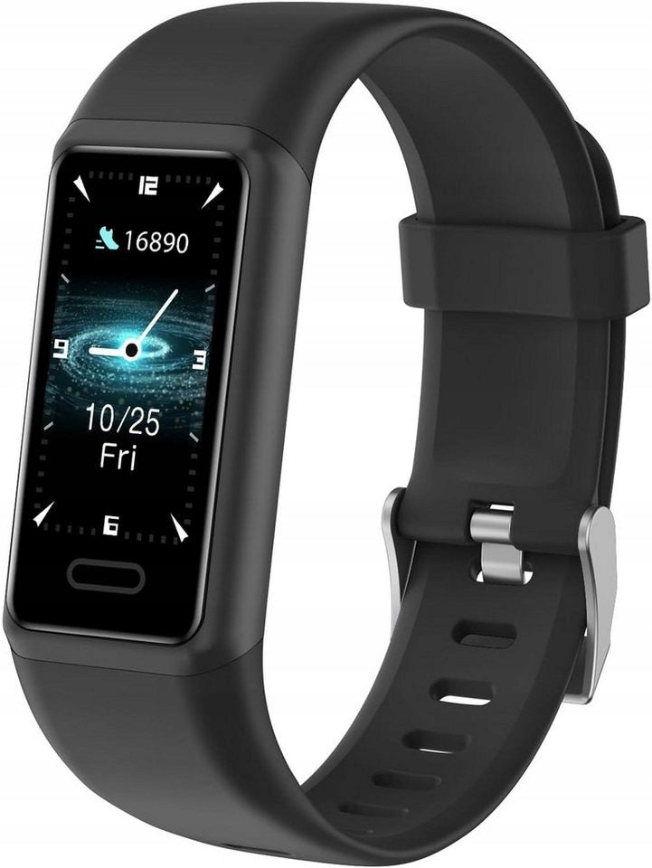 Sports watch CLOUDPOEM S3 black fitness IP68 Usb Sms Calories band