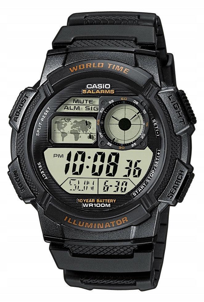 Sports watch Casio for gift stopwatch timer