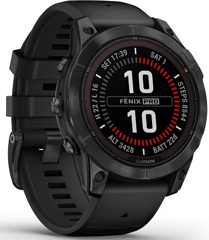 Sports watch GARMIN Fenix 7x Pro Solar 51mm Black Brand Garmin