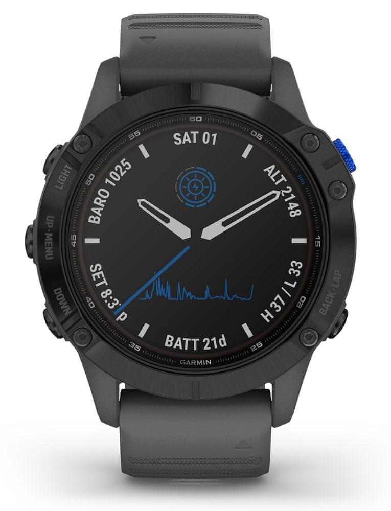 Sports watch Garmin Fenix 6 Pro Solar black