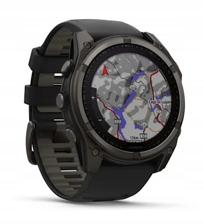 Sports watch Garmin Fenix 8 51mm Solar Sapphire Carbon grey Brand Garmin
