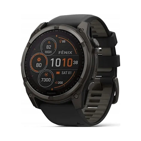 Sports watch Garmin Fenix 8 51mm Solar Sapphire Carbon grey