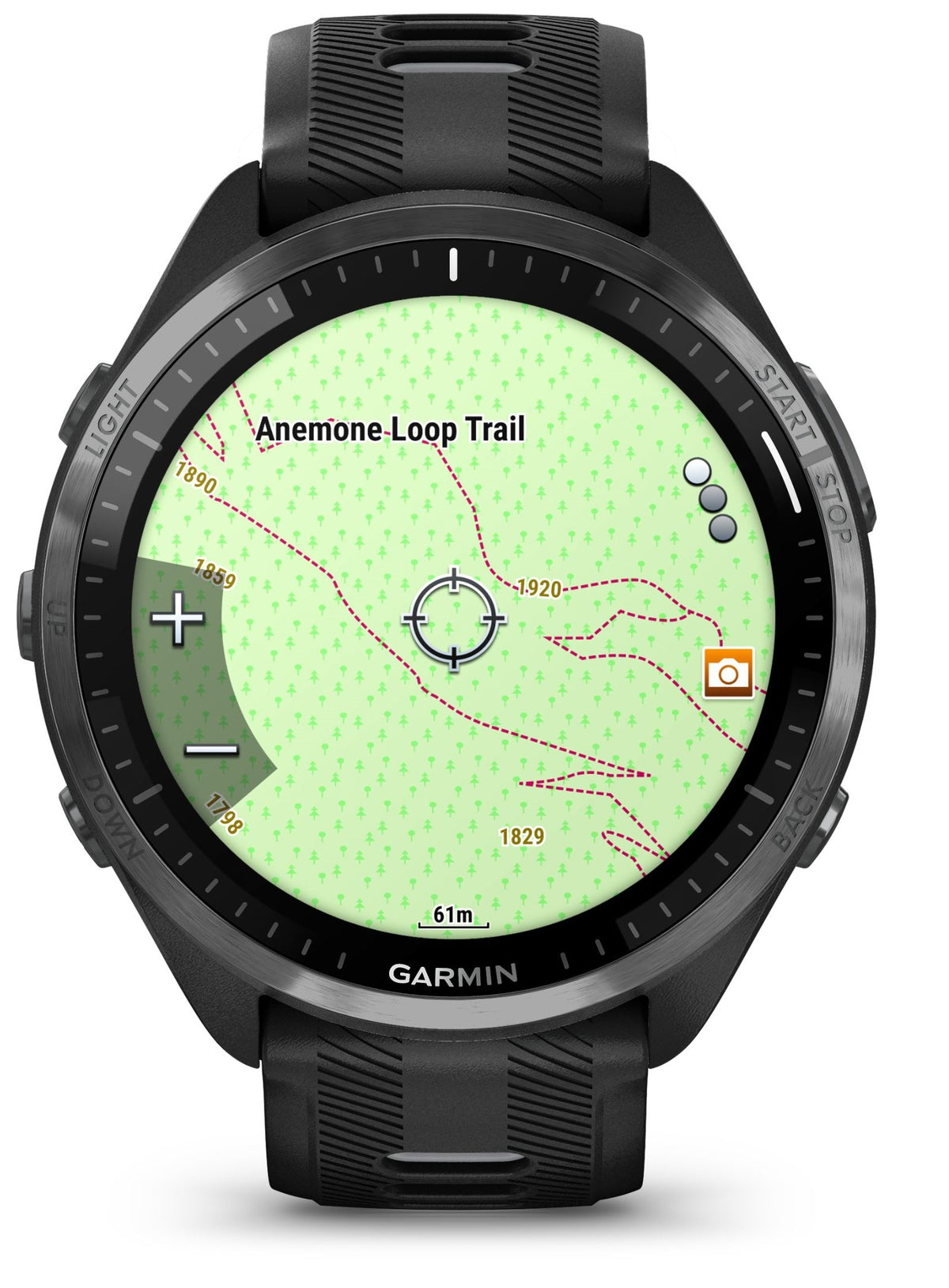 Sports watch Garmin Forerunner 965 black Manufacturer code 010-02809-10