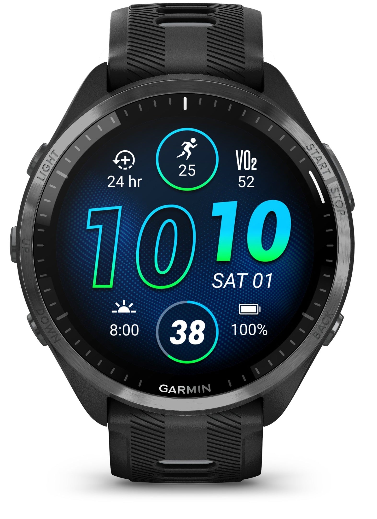 Sports watch Garmin Forerunner 965 black Packaging status original