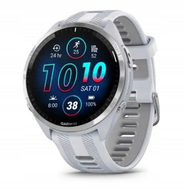 Sports watch Garmin Forerunner 965 milk quartz