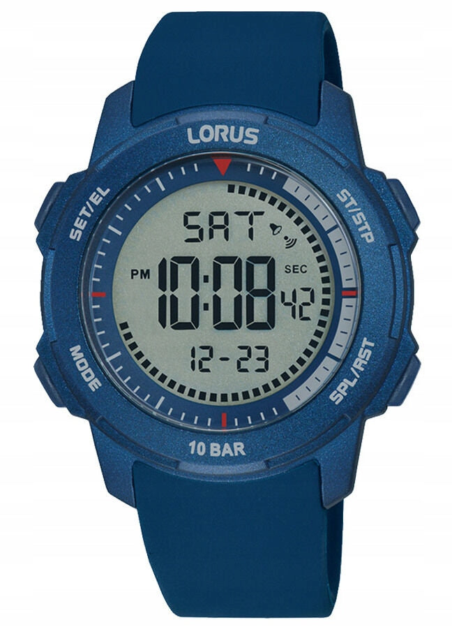 Sports watch Lorus backlight stopwatch timer