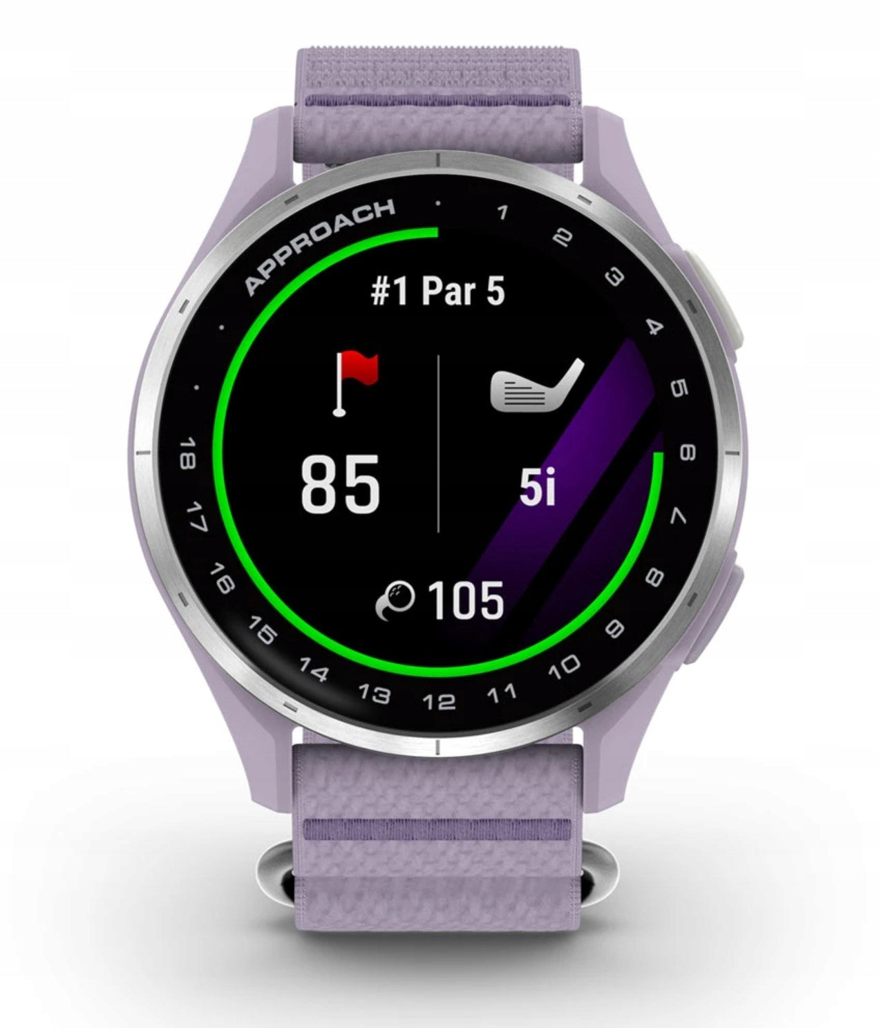 Sports watch Smartwatch Garmin Approach J1 purple Training Junior GPS Manufacturer code 010-039898-10