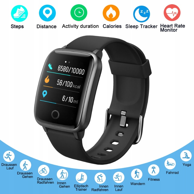 Sports watch Willful SW025 black