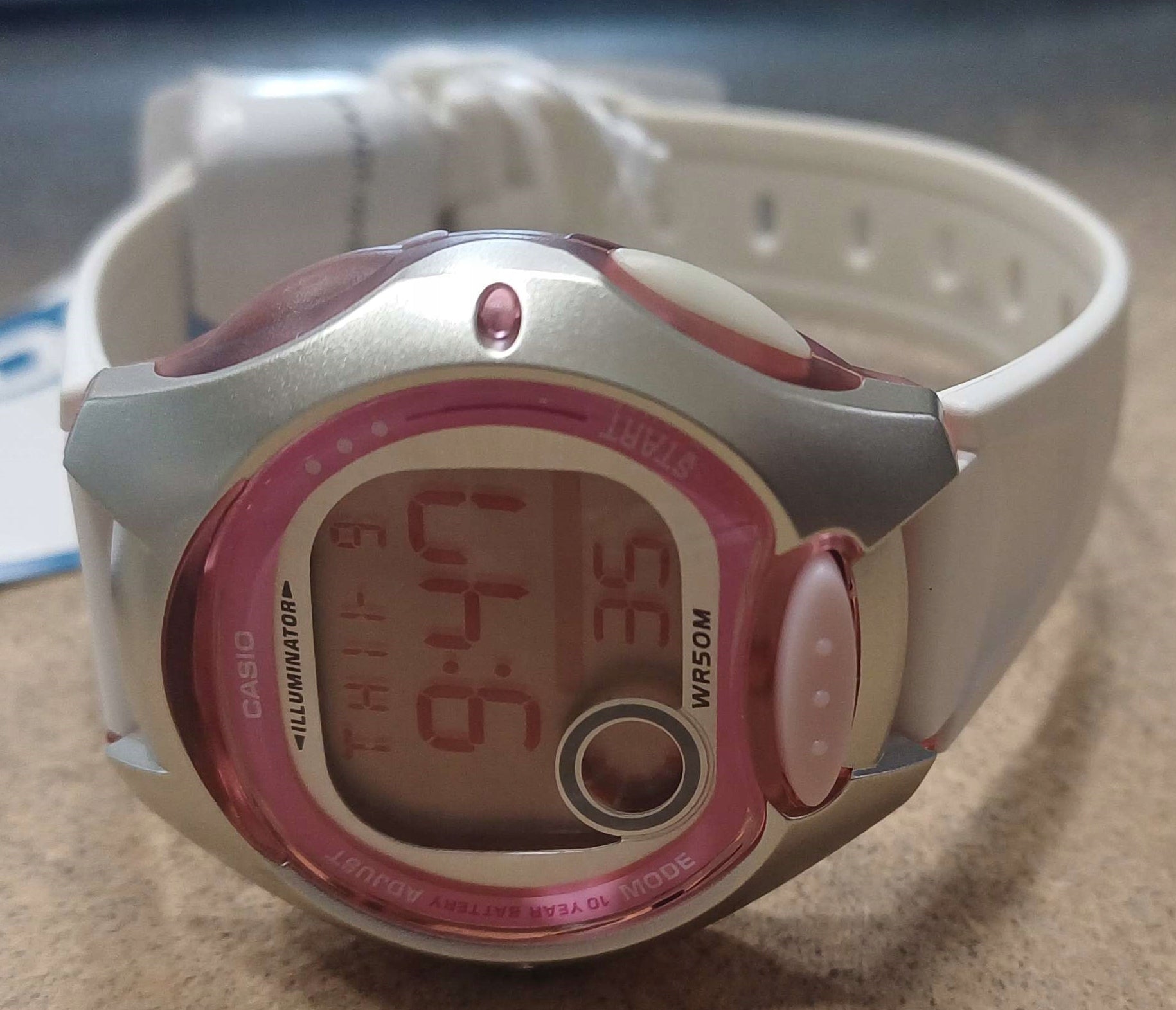Sports watch for girls for Communion CASIO LW-200-7A Brand CASIO