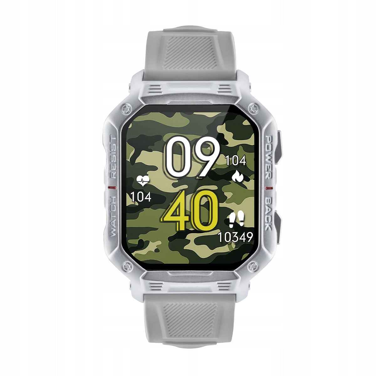 Sports watch smartwatch sport Ultra silver TRAINING PL MENU Packaging status original