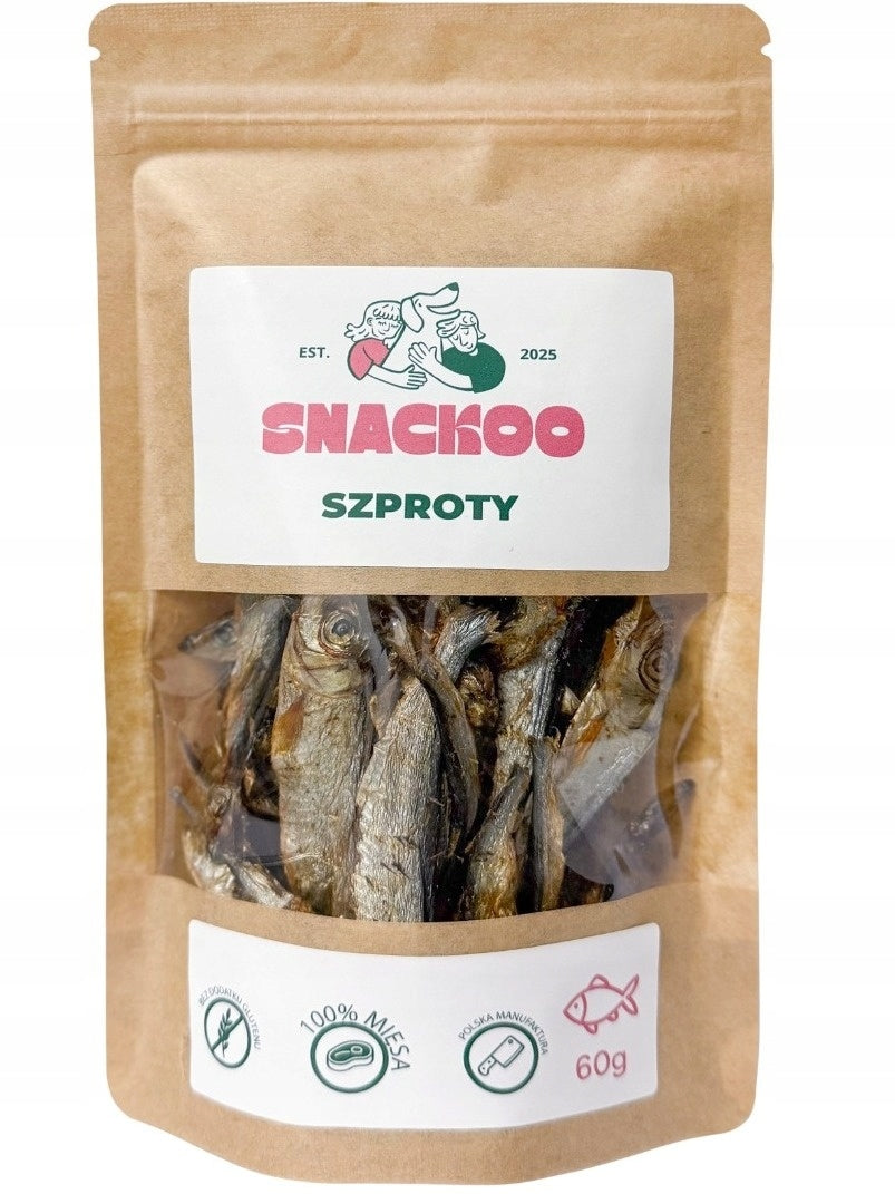 Sprats for dogs 60g