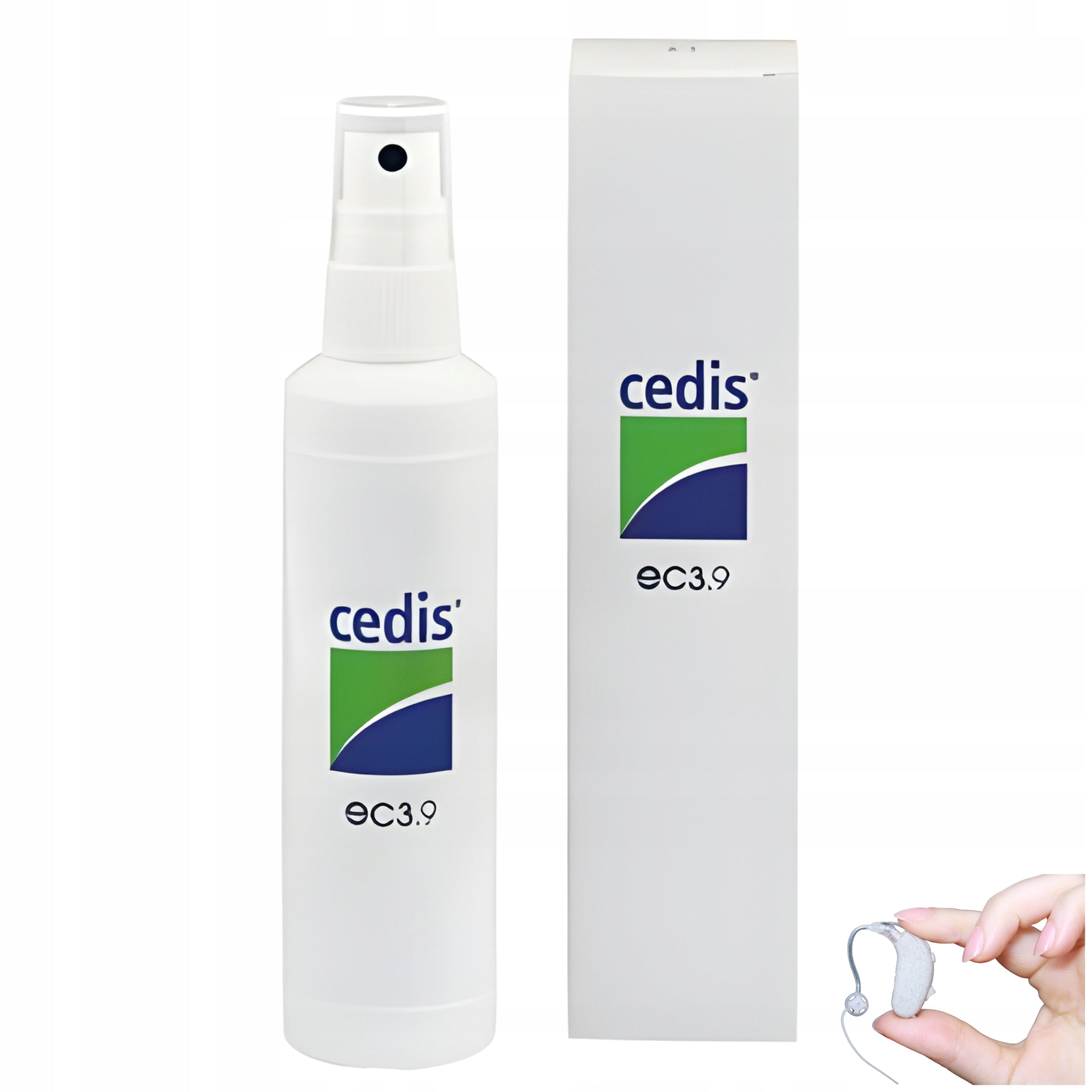 Spray Cedis 125ml for Cleaning and Disinfection of Hearing Aids, Inserts