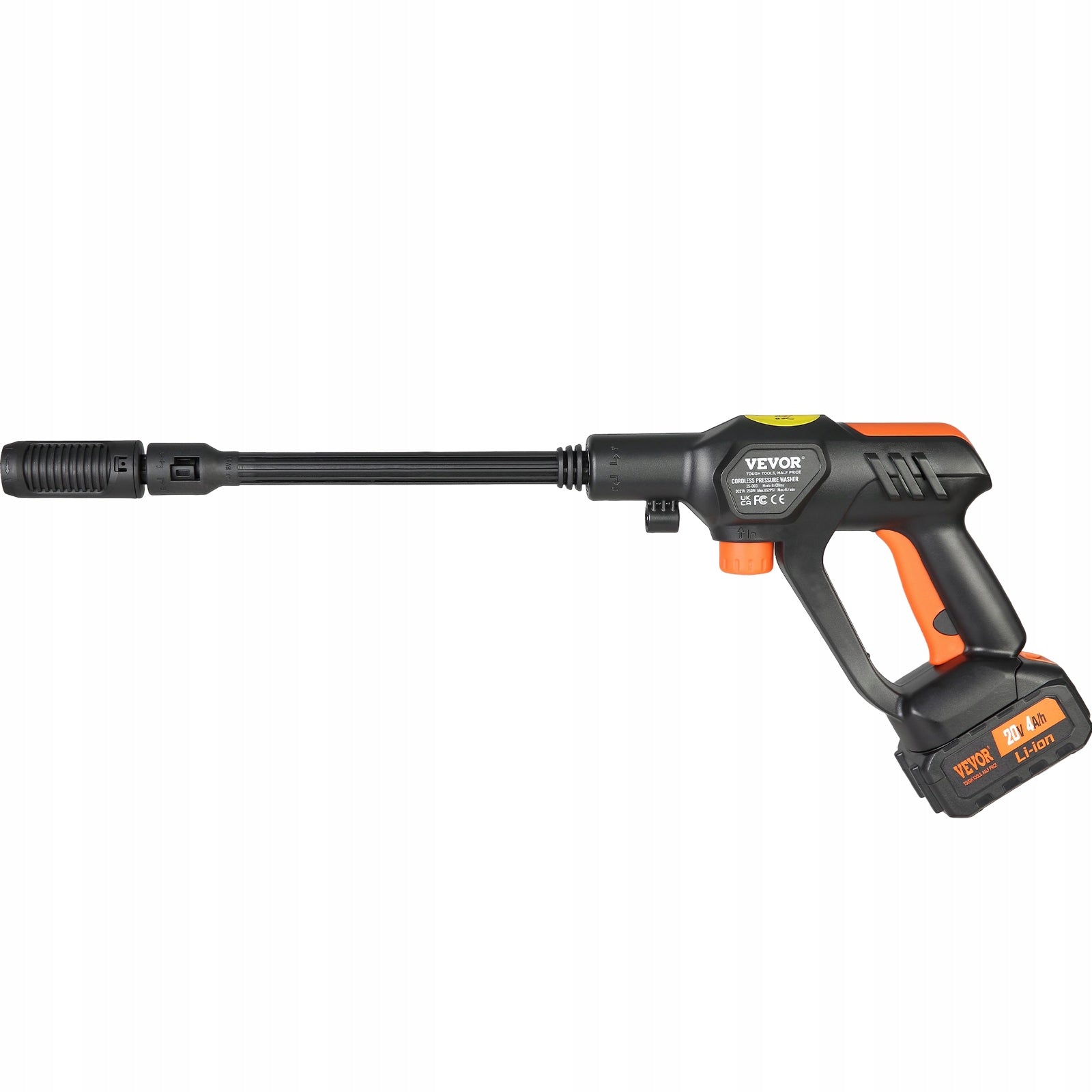 Spray Gun For Pressure Washer Wireless 50Bar 250W 21V Brand Vevor