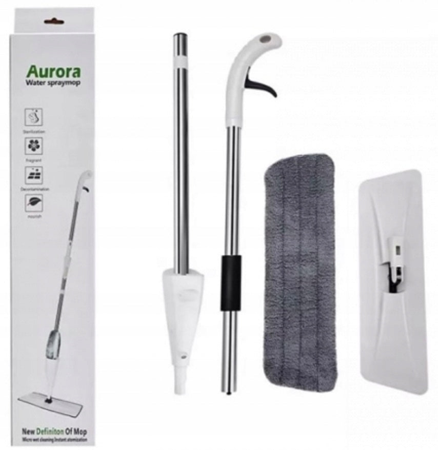 Spray MOP spray with NOZZLE PUMP LIQUID TANK microfiber washing cartridge