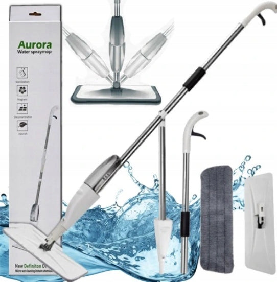 Spray MOP spray with container microfiber MOP FLAT WITH WASHER