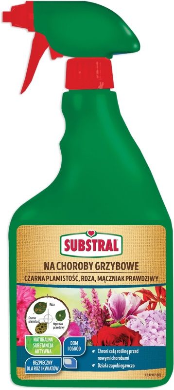 Spray for fungal diseases 750ml RTU Substral for powdery mildew rust and spotting Packaging status original