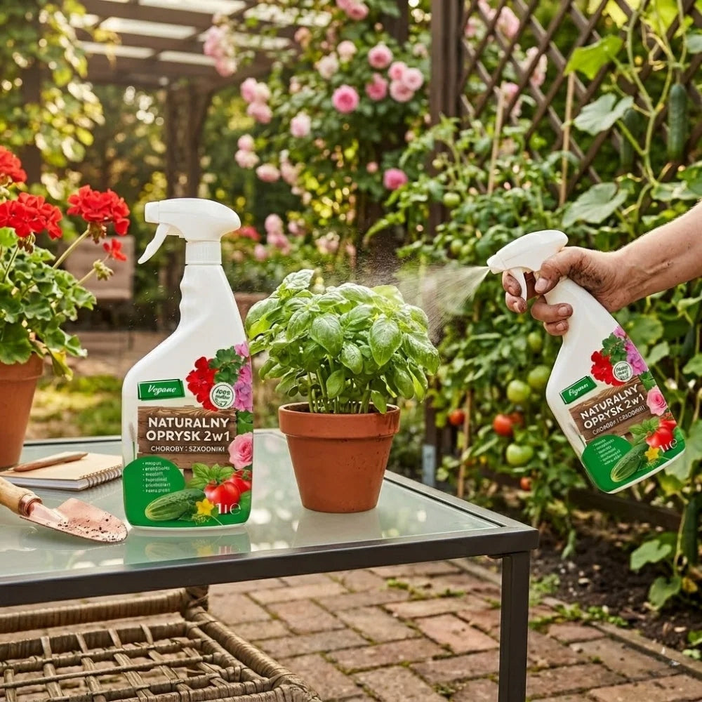 Spray on aphids disease natural pests 2in1 Vegano 1000 ml Purpose insecticidal, against insects against pests