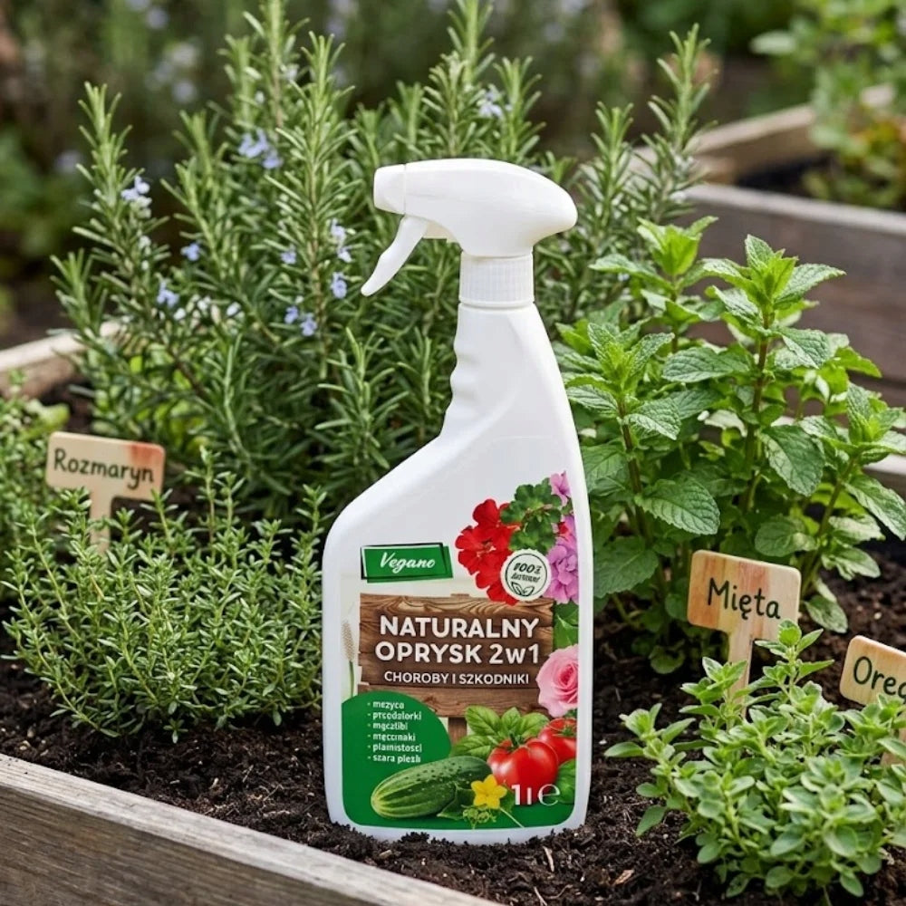 Spray on aphids disease natural pests 2in1 Vegano 1000 ml Volume 1 l