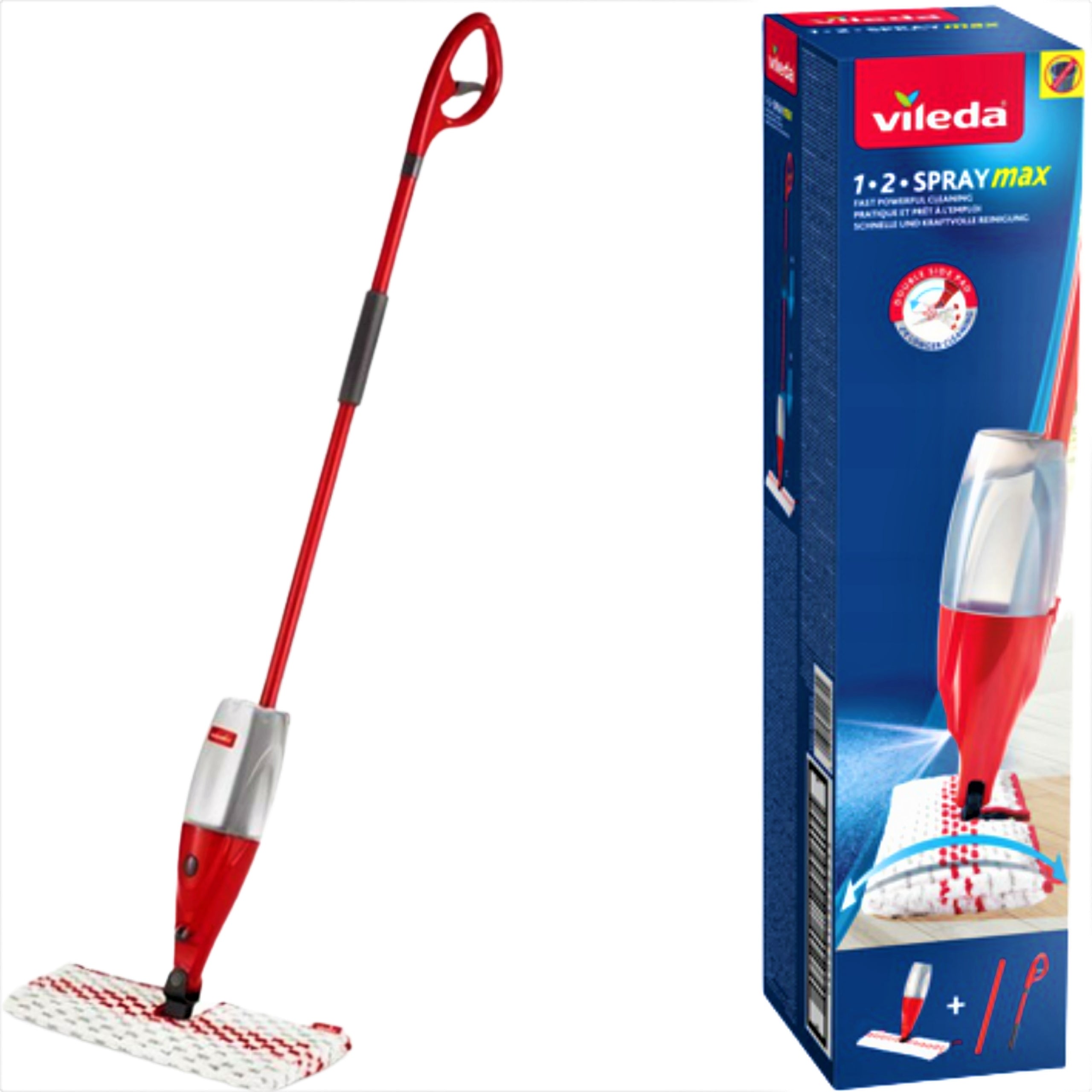 Sprayer mop Vileda 1-2 Spray MAX BOX