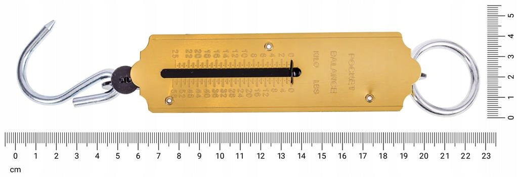 Spring Hook Hand Scale 25kg – Portable Scale for Parcels and Goods Manufacturer code 0256